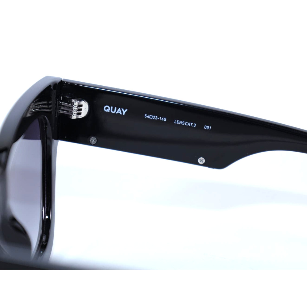 Quay Australia BY THE WAY Womens Sunglasses - Black/Smoke - NWT - Picture 8 of 14
